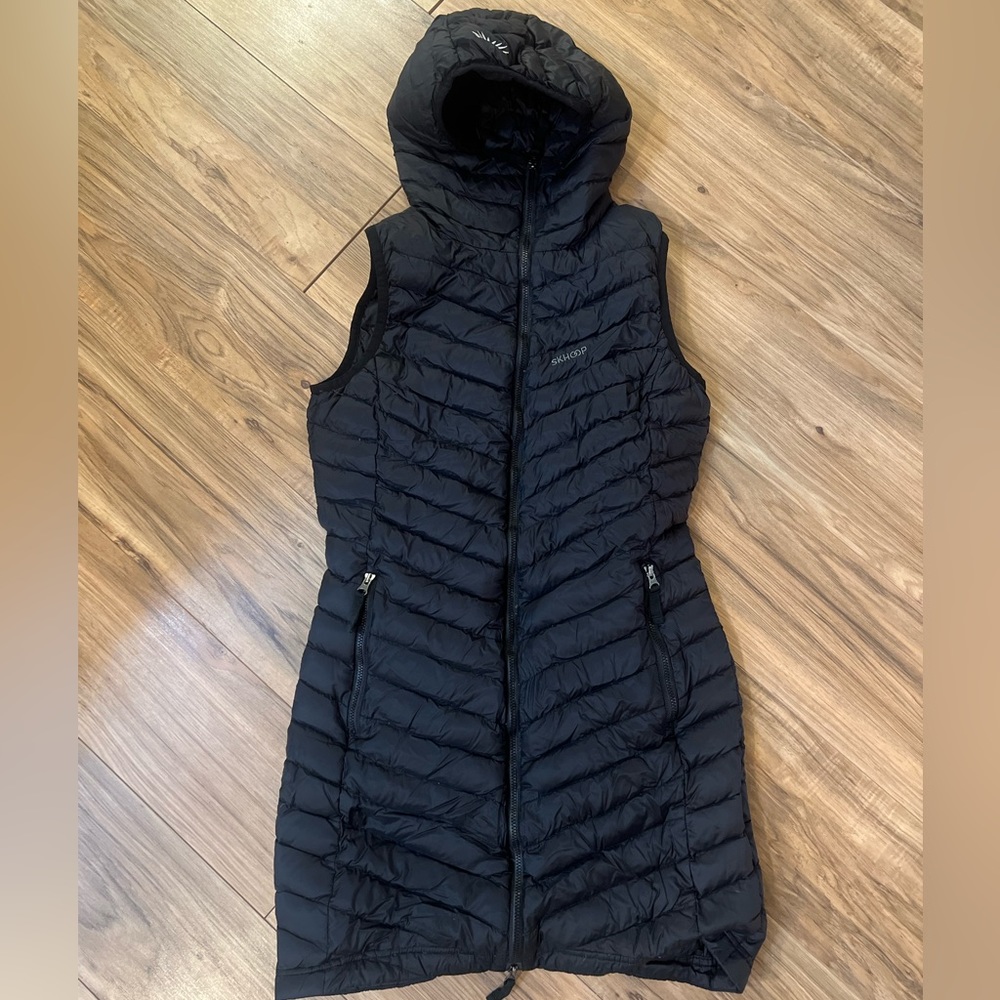 SKHOOP Black Vest| S | worn lightly